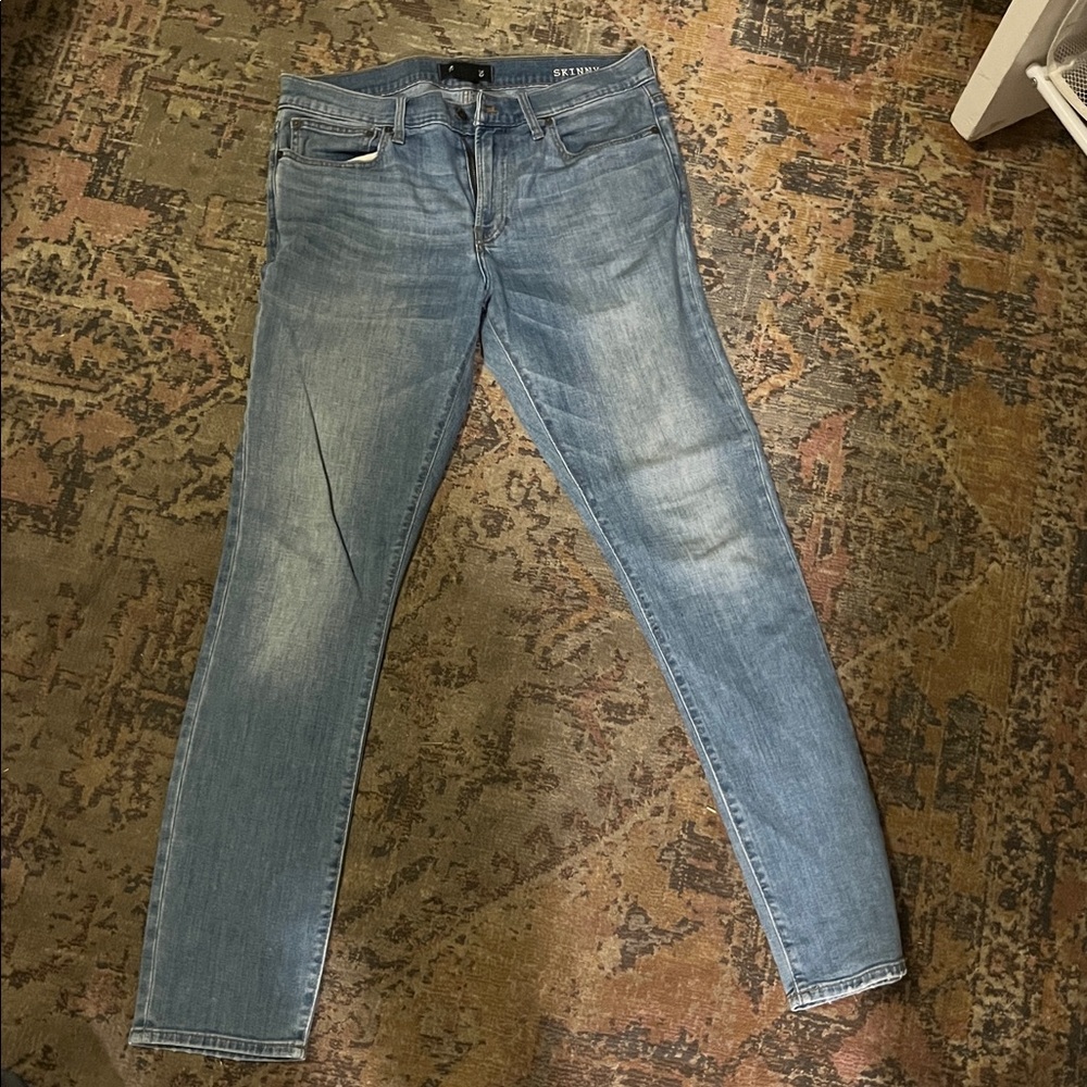 Madewell Light Blue Skinny Jeans